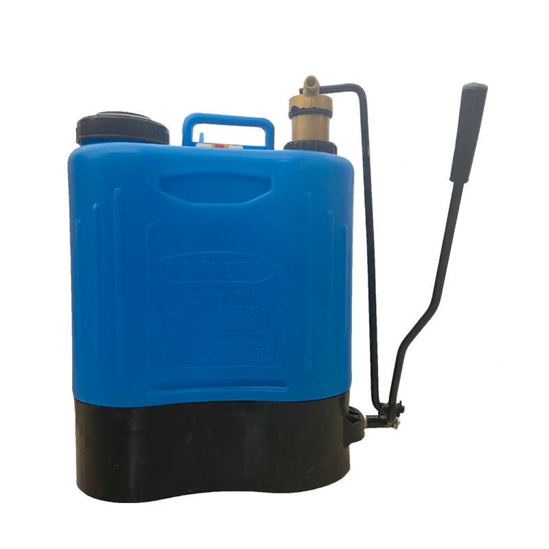 manual disinfectant spray pump 16 l blue